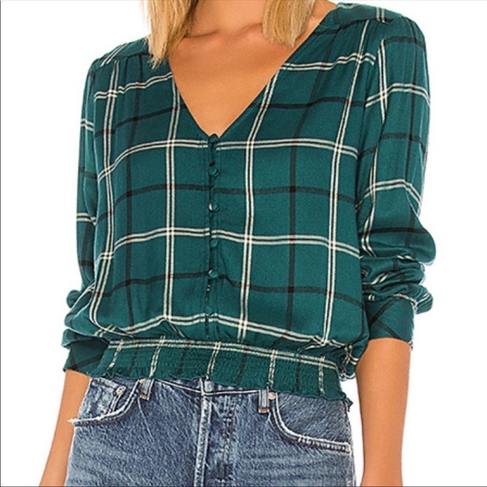 Sanctuary | NWT Fool For You Smocked Top